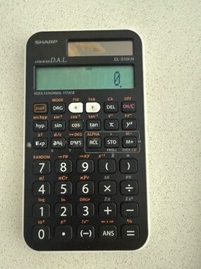 Sharp EL-510RN scientific calculator